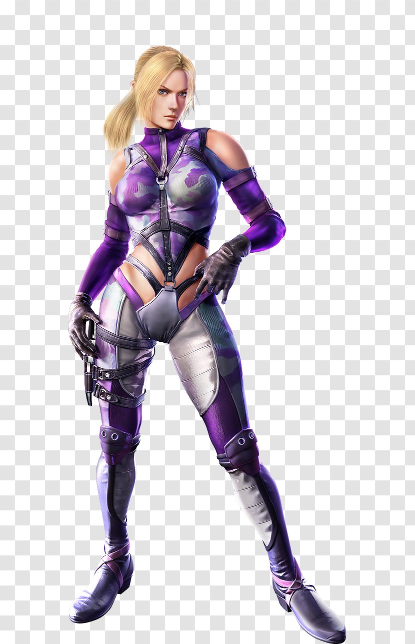 Tekken 6 Tag Tournament 2 5 Nina Williams - Cartoon - Watercolor Transparent PNG