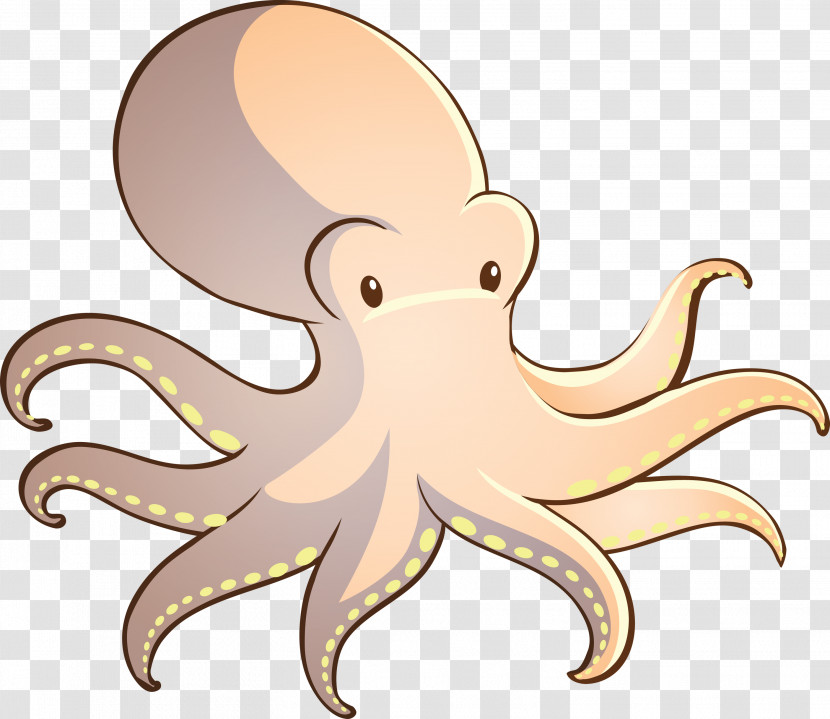 Octopus Giant Pacific Octopus Cartoon Octopus Table Transparent PNG