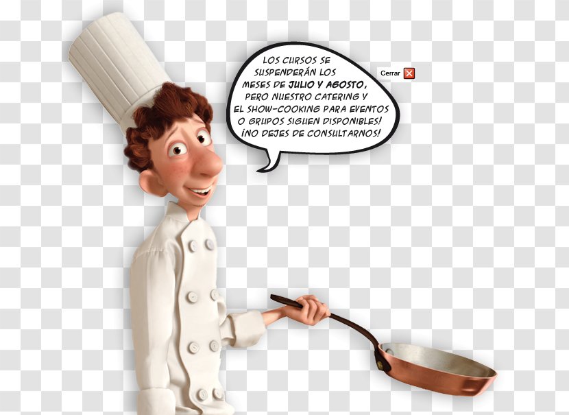Ratatouille Linguine Auguste Gusteau Pasta Chef - Animated Film - Cooking Transparent PNG