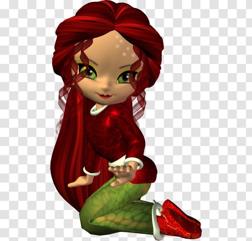 Brown Hair Cartoon Figurine - Fictional Character Transparent PNG