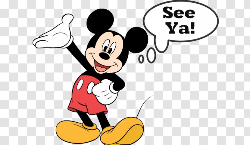 Mickey Mouse Minnie Donald Duck Goofy Pluto - Walt Disney Company - School Departure Transparent PNG