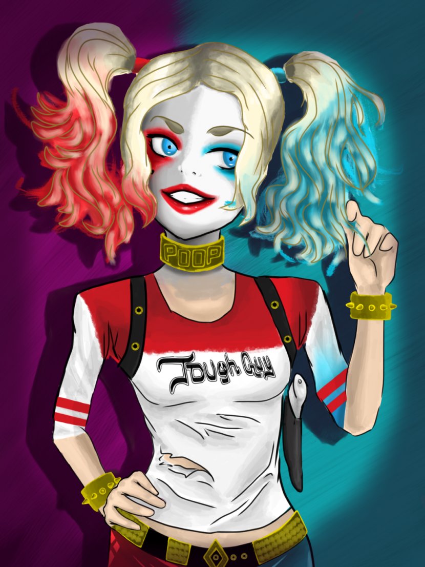 Harley Quinn Joker Poison Ivy Katana Enchantress - Heart Transparent PNG