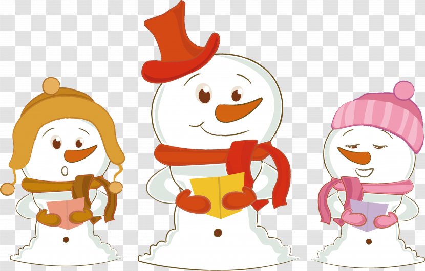 Christmas Decoration Santa Claus Pillow Snowman - Fictional Character - Vector Transparent PNG