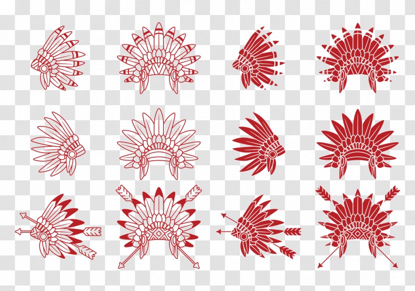 War Bonnet Indigenous Peoples Of The Americas Clip Art - Invertebrate - Indian Transparent PNG