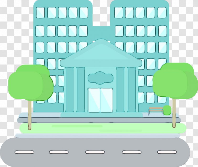 Real Estate Background - Bank - Home Architecture Transparent PNG