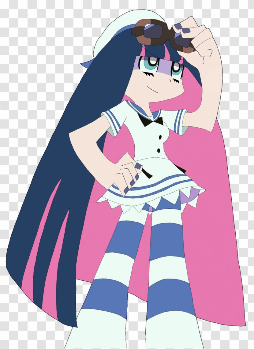 Stocking Cosplay Sailor Suit Dress Costume - Tree - Anarchy Transparent PNG