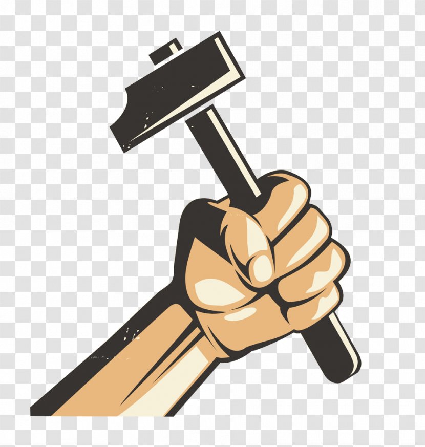 United States Stock Photography Made In USA Vintage Clothing - Usa - Workers Power Hammer Transparent PNG