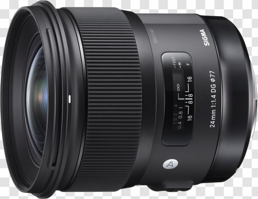 Sigma 50mm F/1.4 DG HSM A Lens 24mm F1.4 Art 30mm EX DC Corporation Wide-Angle - Fisheye - Camera Transparent PNG