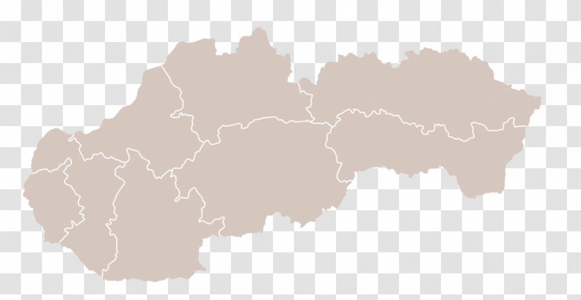 Slovakia Vector Map - Stock Photography Transparent PNG