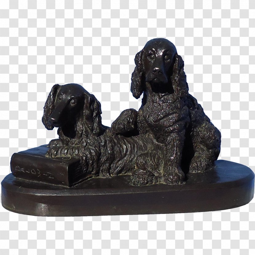 Bronze Sculpture Dog Breed - Metal Transparent PNG