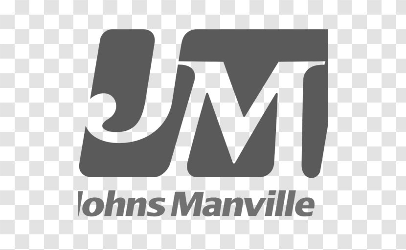Johns Manville Logo Building Insulation Business Roof - Fireresistance Rating - Bw Transparent PNG