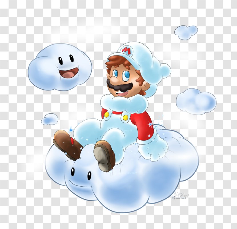Mario Bros. Power-up - Fictional Character - Cloud Transparent PNG