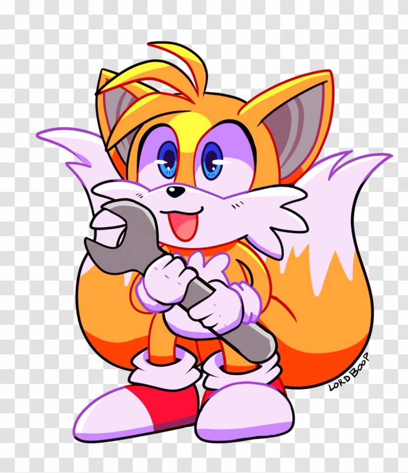 Sonic The Hedgehog Tails Doctor Eggman Metal - Tail - QnA Transparent PNG