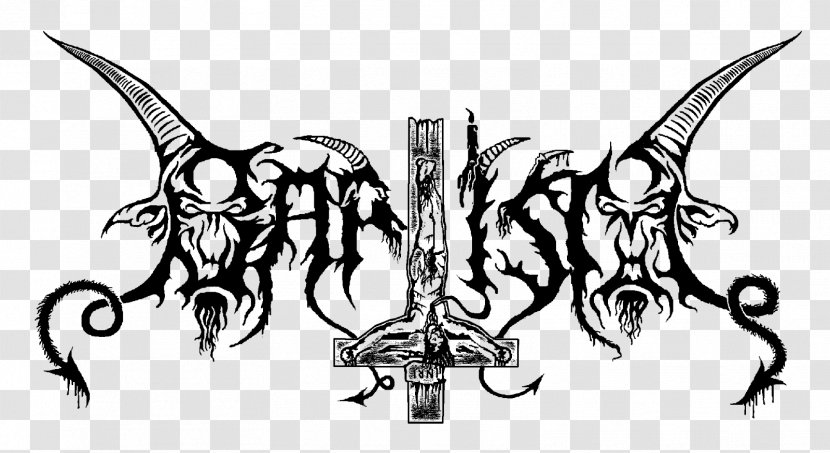 Baptism Black Metal Heavy Album - Logo - Kommander Lord Sargofagian Transparent PNG
