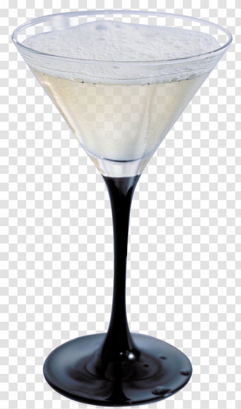 Ice Cream Mulled Wine Cocktail Martini Champagne - Glass Transparent PNG