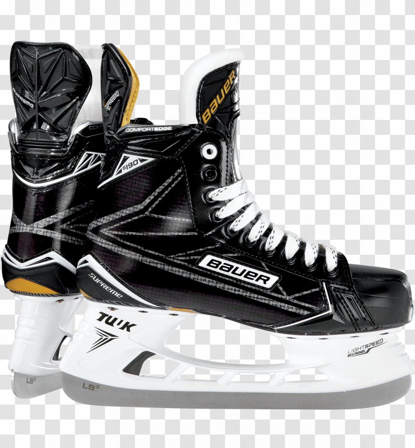 Bauer Hockey Ice Skates Equipment Supreme - Protective Gear In Sports Transparent PNG