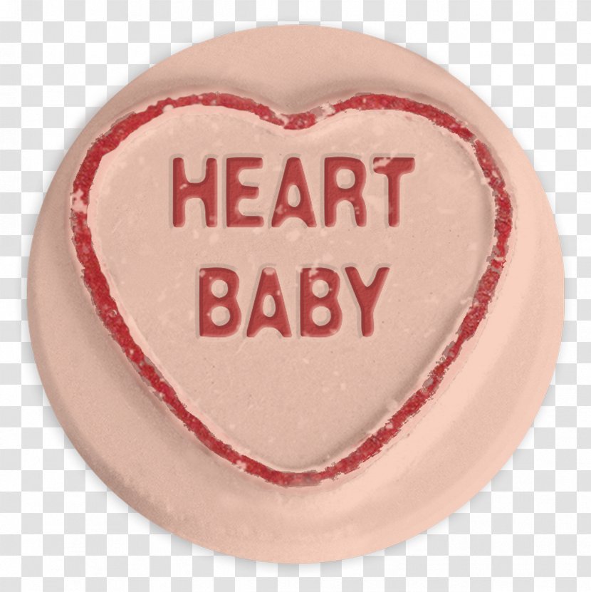 Love My Life Heart - Buttercream - Baby Transparent PNG