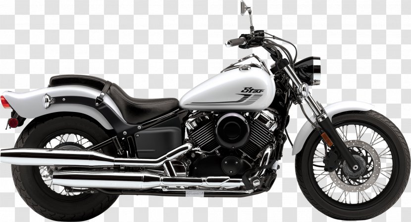 Yamaha DragStar 650 Motor Company 250 Star Motorcycles Custom Motorcycle - Wheel Transparent PNG