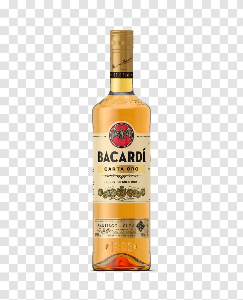 Bacardi Superior Light Rum Distilled Beverage Whiskey - CUBA LIBRE Transparent PNG