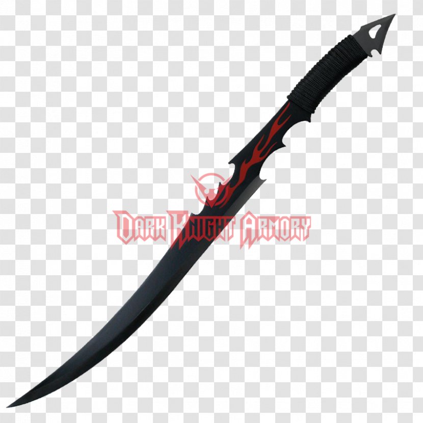 Throwing Knife Sword Combat Weapon - Machete Transparent PNG