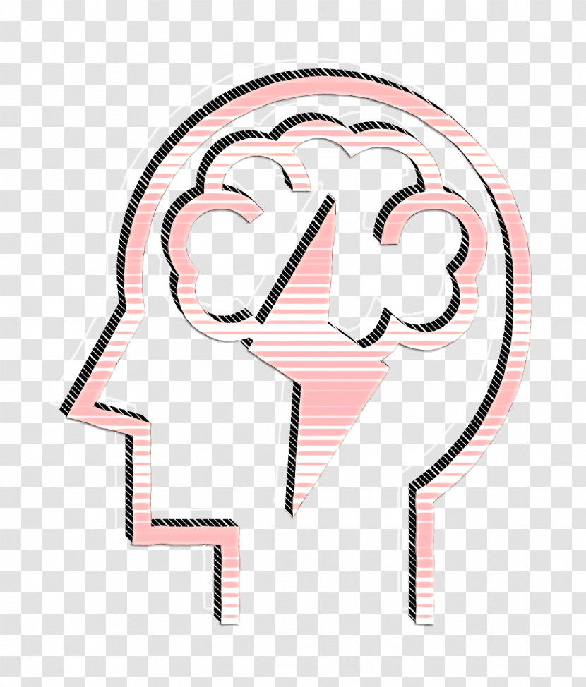 Mind Process Icon Brain Icon Transparent PNG