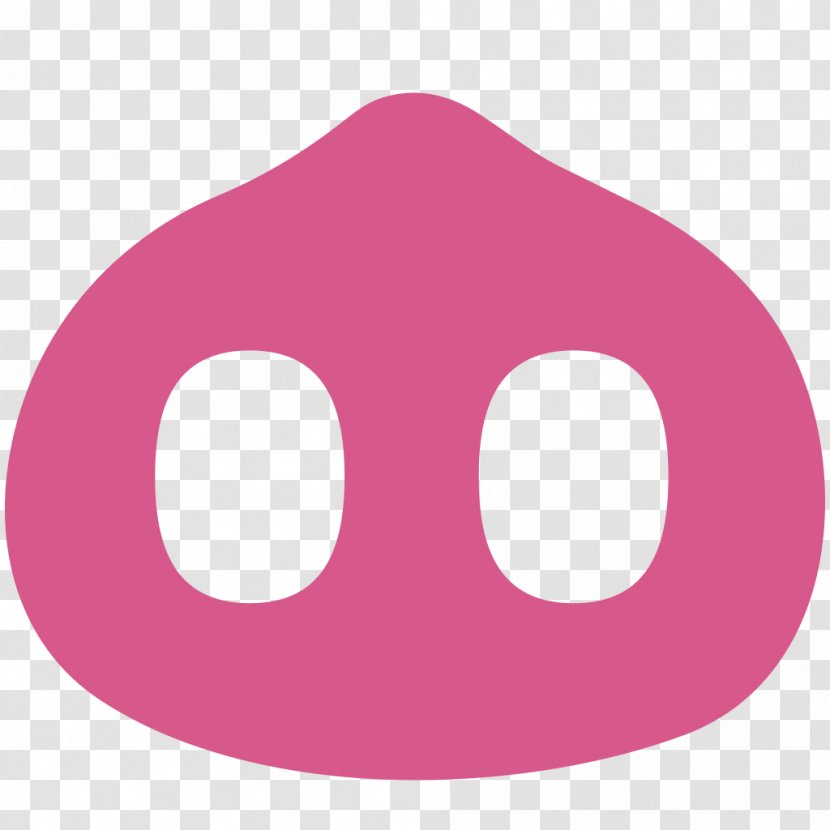 Pig Emoji Nose Clip Art Transparent PNG