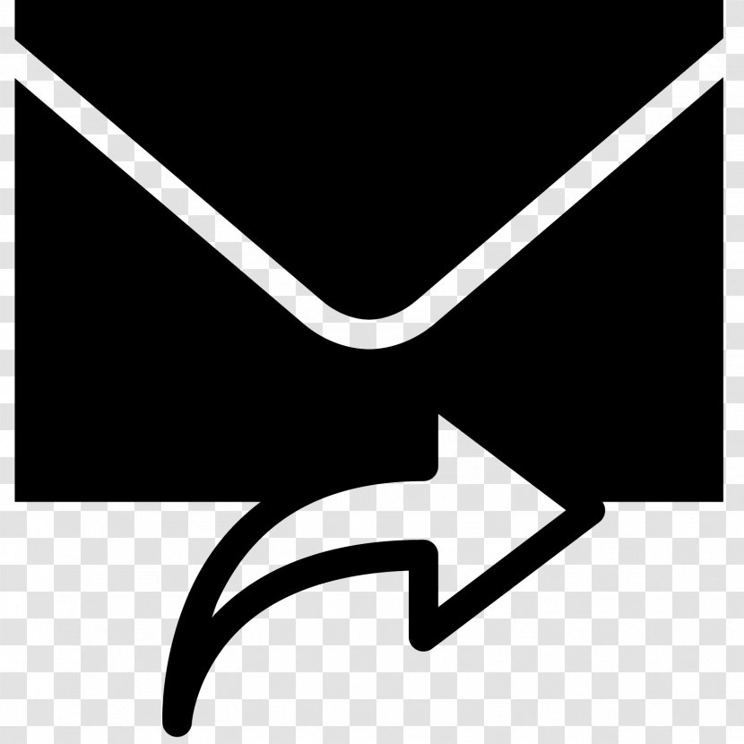 Email Message Icon Design - Curved Arrow Tool Transparent PNG