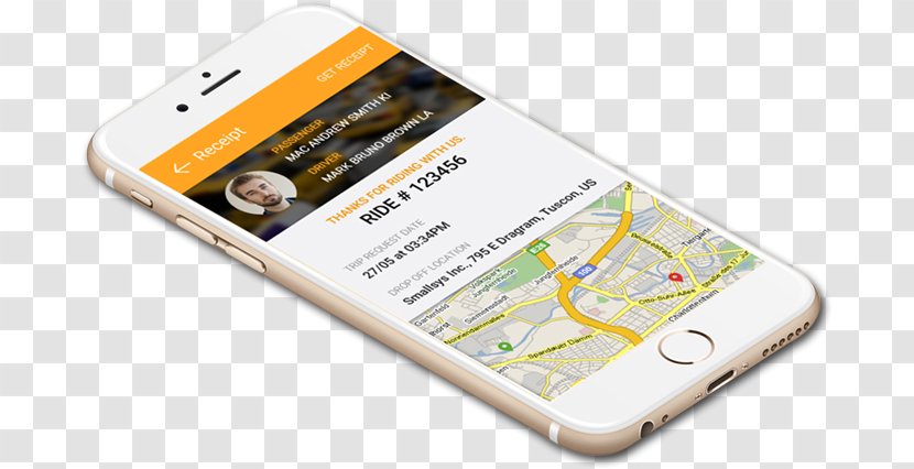 Smartphone Mobile Phones Taxi Uber E-hailing - Business - App Transparent PNG