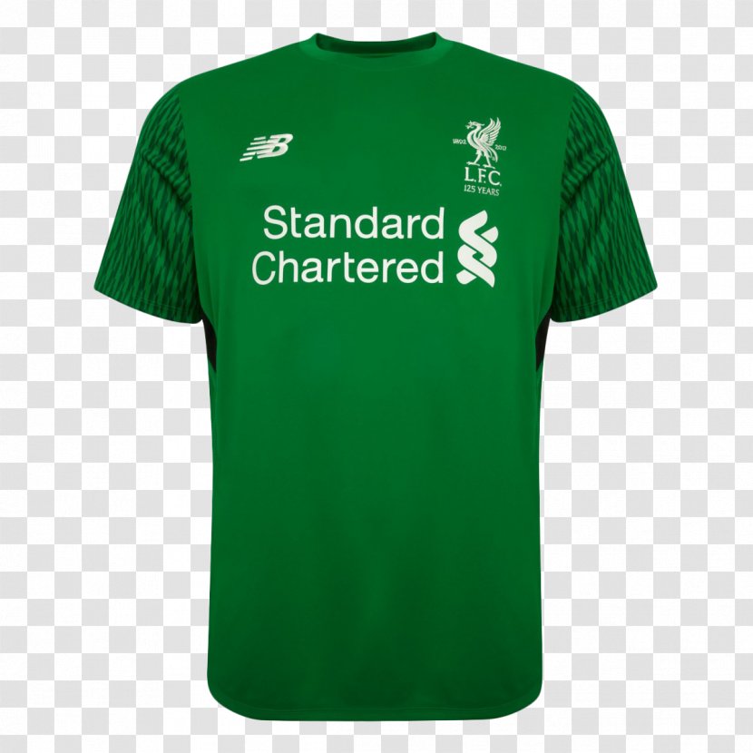 2017–18 Liverpool F.C. Season T-shirt Tracksuit Jersey - Green Transparent PNG