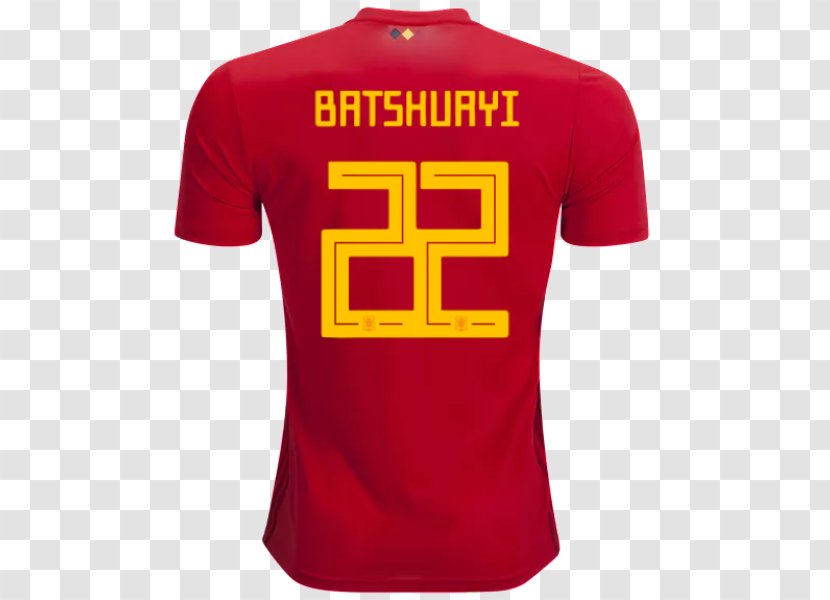 Spain National Football Team 2018 FIFA World Cup Real Madrid C.F. Under-20 Jersey - Under20 - Shirt Transparent PNG