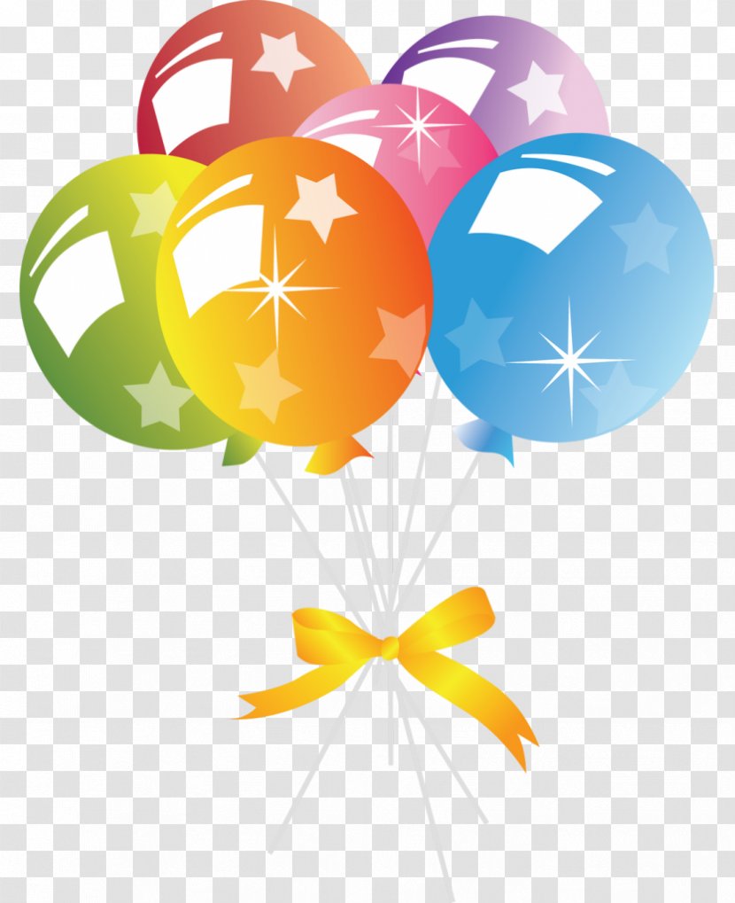 Balloon Party Birthday Gift Clip Art Transparent PNG