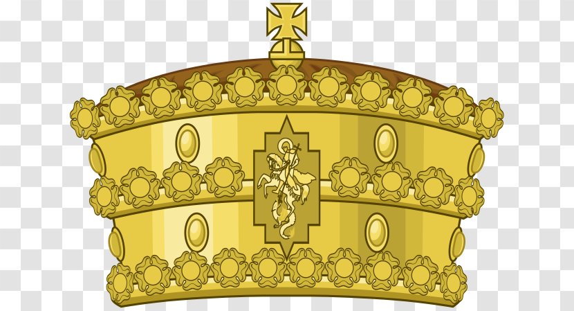 Ethiopian Empire Imperial Crown State - Heart Transparent PNG