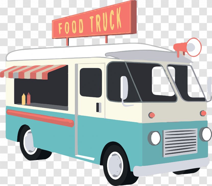 Food Truck Fast Taco Kebab - Minibus Transparent PNG