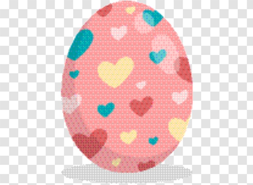Easter Egg Background - Pink M - Dishware Polka Dot Transparent PNG