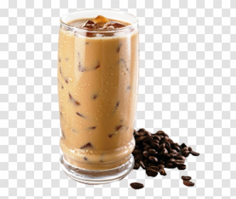 Iced Coffee Espresso Milkshake Latte - Frappuccino - Ice Transparent PNG