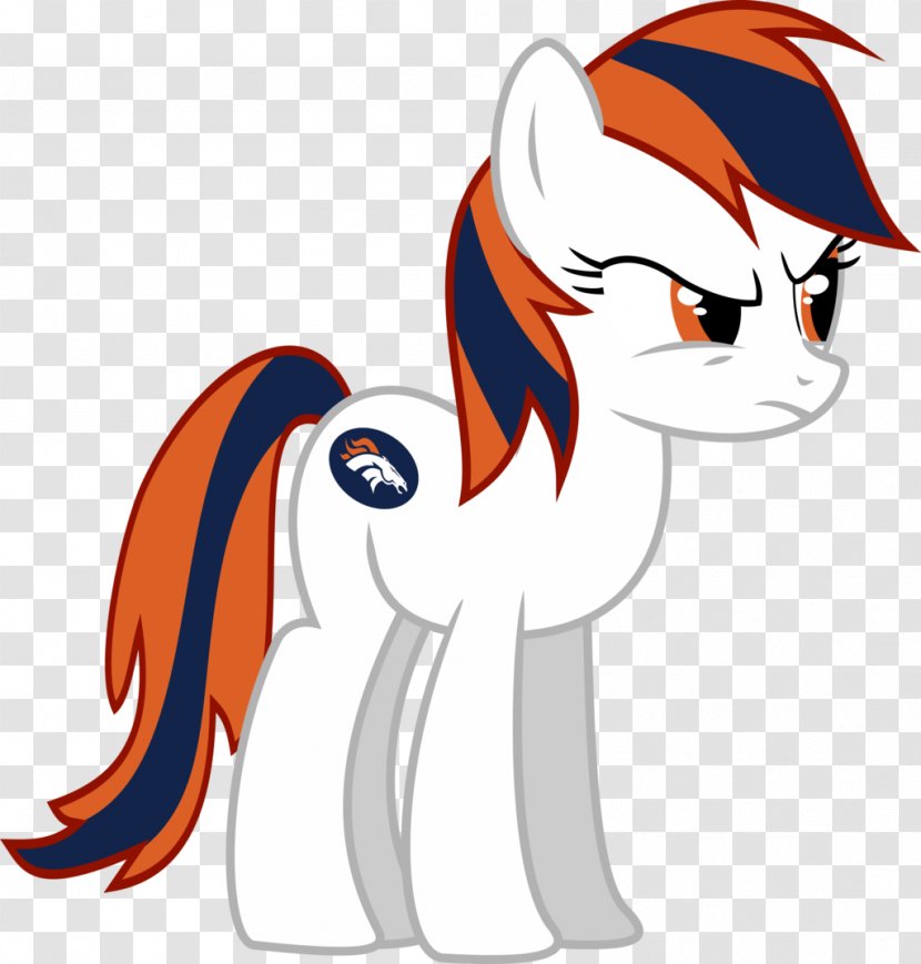 My Little Pony Denver Broncos NFL American Football - Flower - Three Dimensional Field Transparent PNG