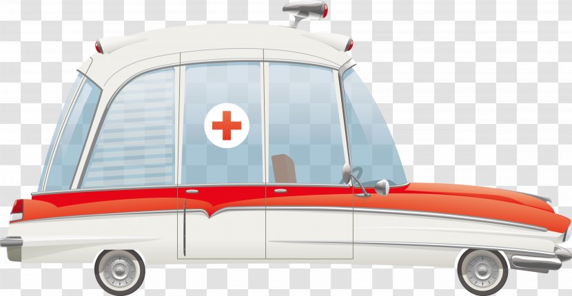 Car Automotive Design Ambulance Motor Vehicle - Brand - Vector Transparent PNG