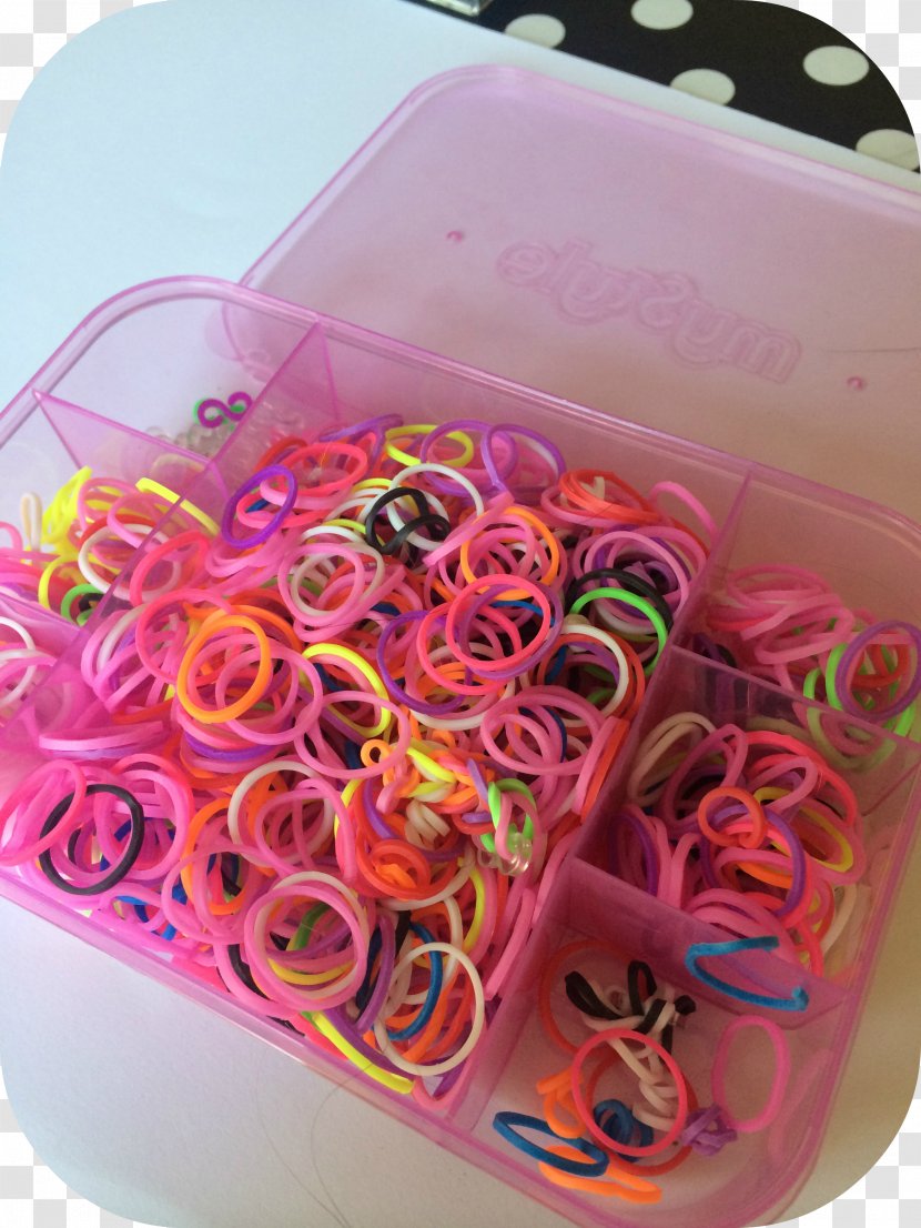 Rainbow Loom Bracelet How-to Rubber Bands - Heart - Dress Transparent PNG