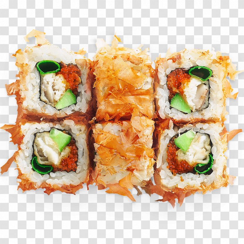 Makizushi Sushi California Roll Japanese Cuisine Dish - Tuna Transparent PNG