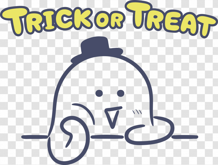 TRICK OR TREAT Happy Halloween Transparent PNG