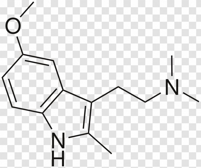 5-MeO-DMT N,N-Dimethyltryptamine 2,N,N-TMT 5-MeO-MiPT - Watercolor - 5 Meo Dmt Molecule Transparent PNG