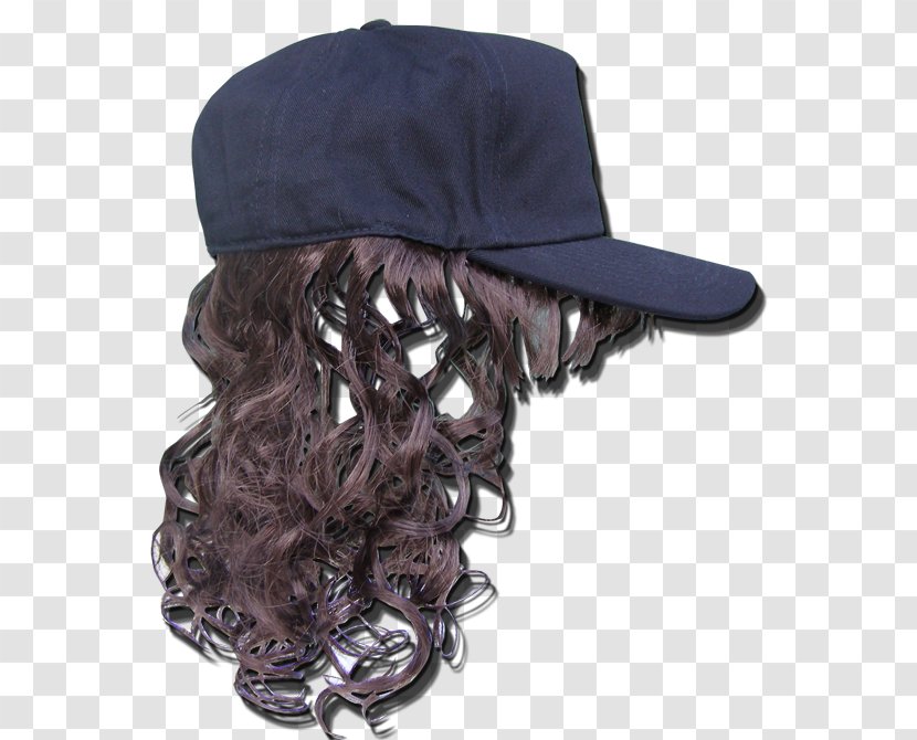 Cap Mullet Hat Brown Hair Bob Cut - Clothing Transparent PNG