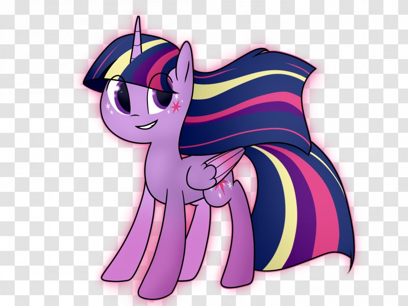 Horse Pony Vertebrate Violet - Twilight Transparent PNG