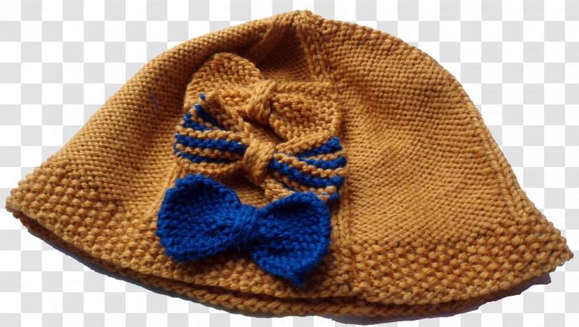 Wool Hat Knitting Knit Cap - Decorative Bows Transparent PNG