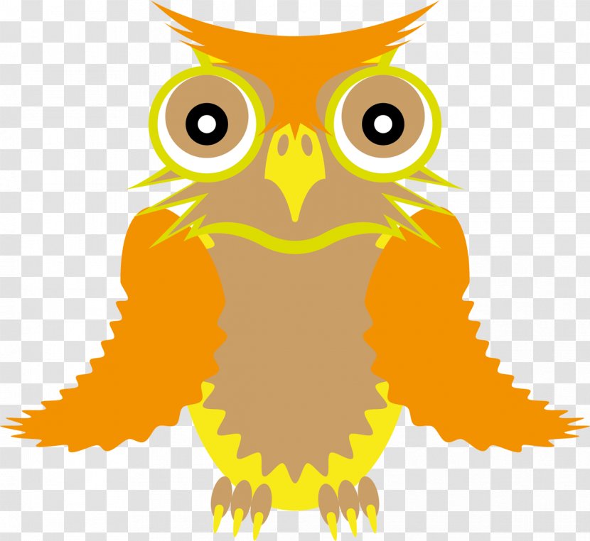 Owl Bird Of Prey Beak Clip Art - Beauty - Owls Transparent PNG