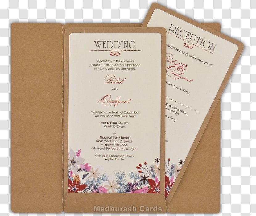 Wedding Invitation Paper Convite White Transparent PNG