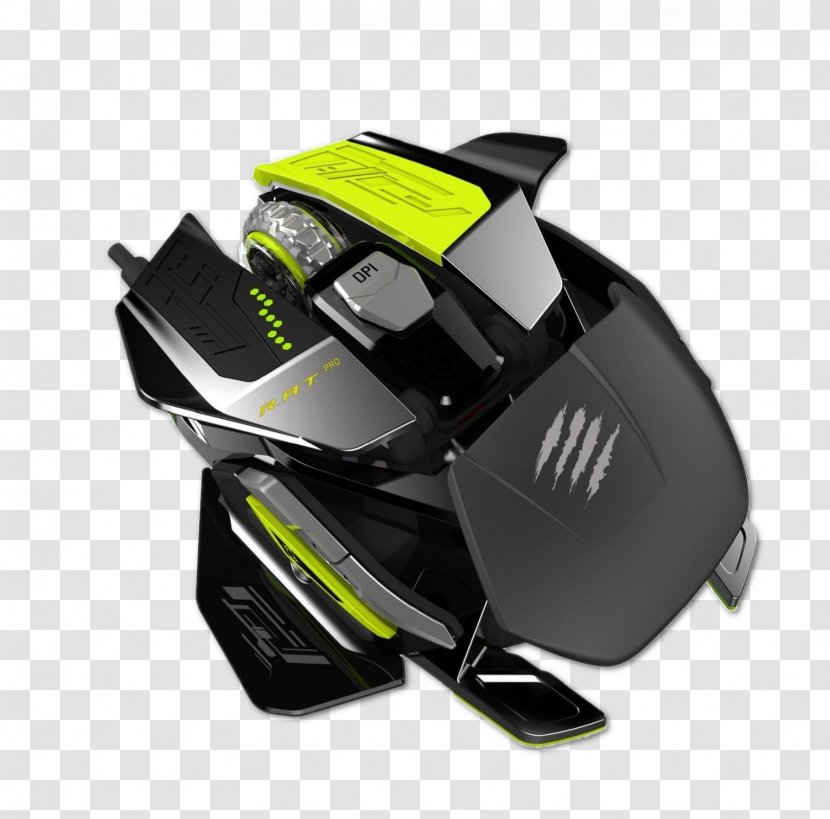 Computer Mouse Mad Catz R.A.T. Pro X Game Controllers Personal Video - Technology Transparent PNG