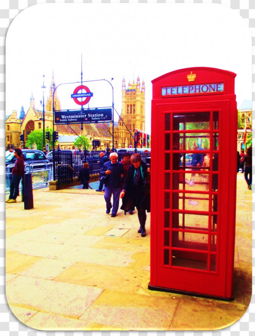London Underground Rapid Transit Telephone Booth - Big Ben Palace Of Westminster Transparent PNG