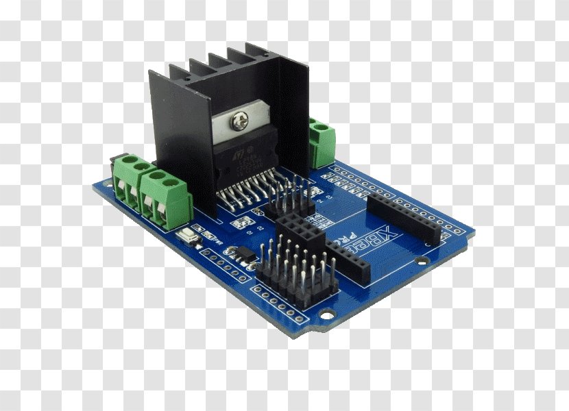 H Bridge Stepper Motor Controller Arduino Electric - Drive - Integrated Circuit Board Transparent PNG