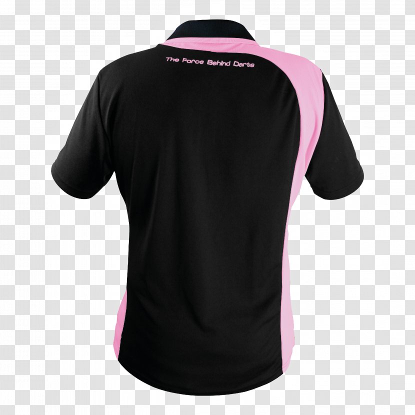 Tennis Polo T-shirt Sleeve - Black M Transparent PNG
